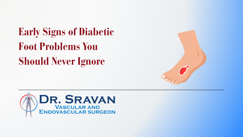 early signs of diabetec foot